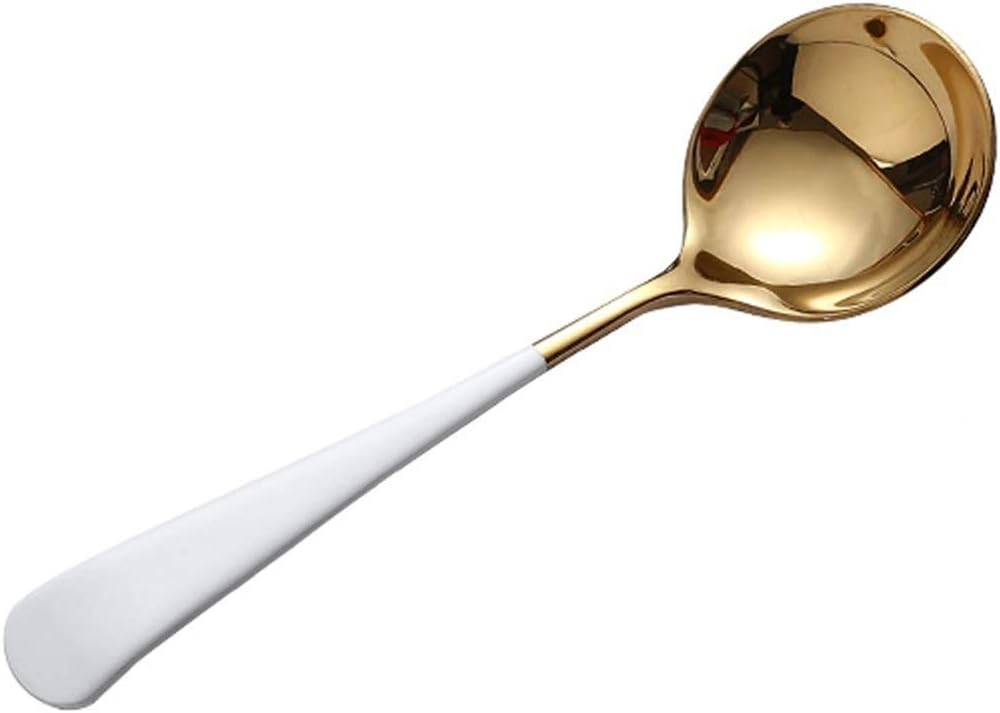 Glam Four-Piece Dessert Spoon Set