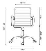 Load image into Gallery viewer, Ergo black office chair, medium, chrome base
