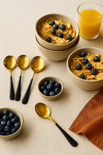 Load image into Gallery viewer, Glam Four-Piece Dessert Spoon Set
