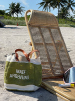 Load image into Gallery viewer, Rattan beach chair
