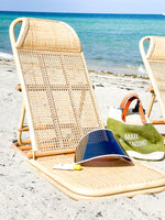 Load image into Gallery viewer, Rattan beach chair
