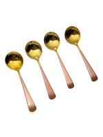 Load image into Gallery viewer, Glam Four-Piece Dessert Spoon Set
