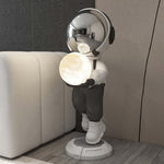 Load image into Gallery viewer, 28.8&quot; Astronaut Floor Sculpture Figurine Ornament Art Decor
