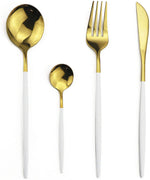 Load image into Gallery viewer, Mia 24-Piece Flatware Set
