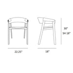 Cargar imagen en el visor de la galería, Wooden Mid-Century Solid Wood legs Dining Chair
