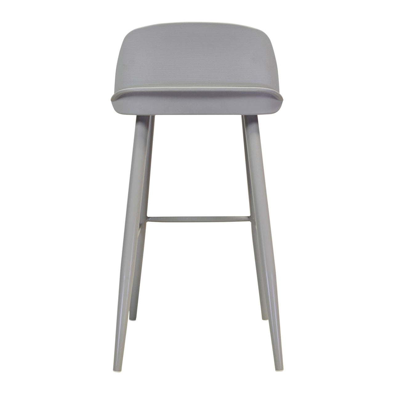 Nerdi Counter Stool Grey Scandinavian design Set x 2