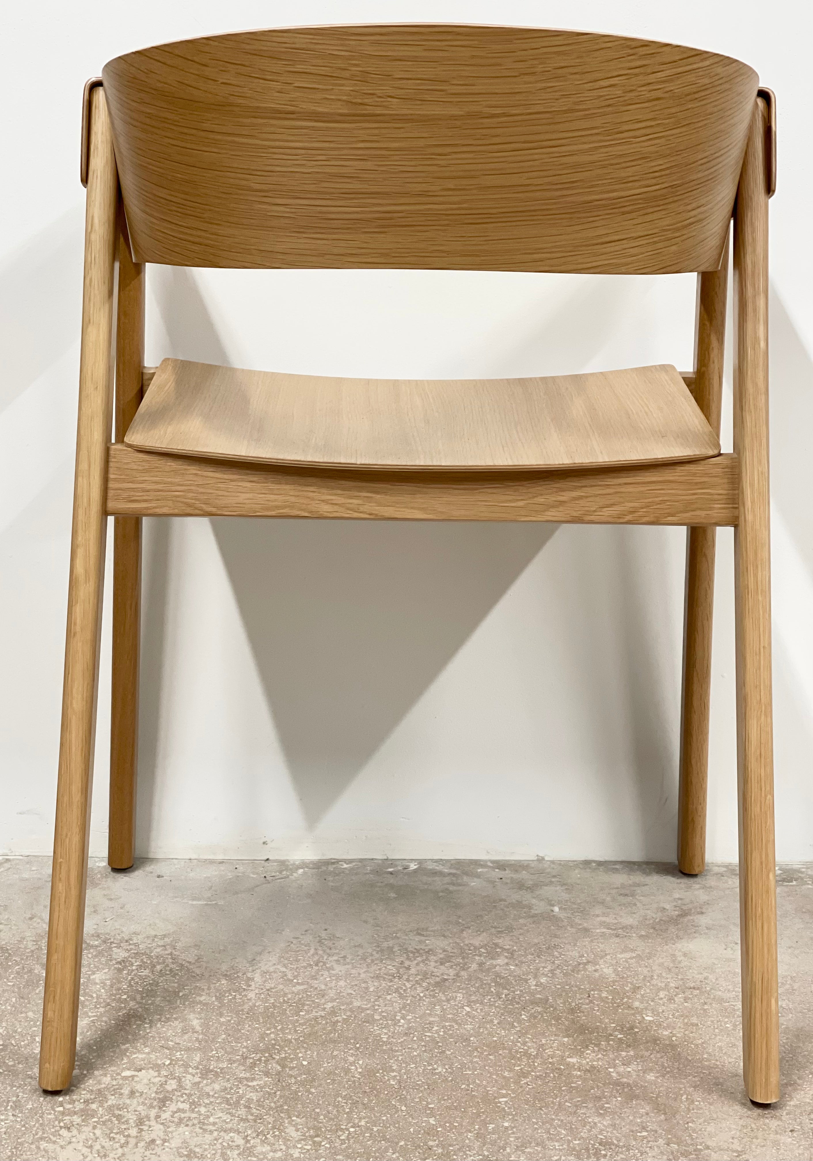 Wooden Mid-Century Solid Wood legs Dining Chair